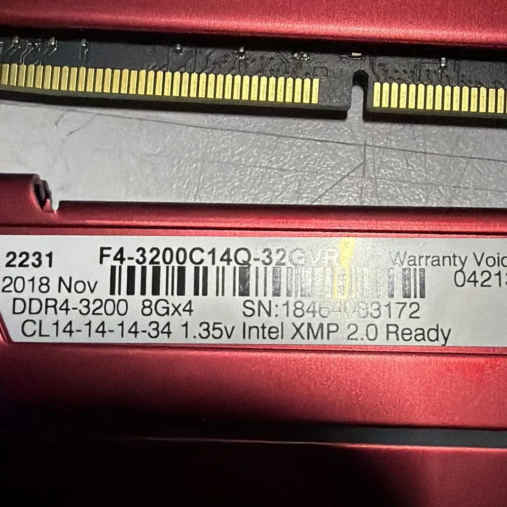 G. SKILL lot 8gb
